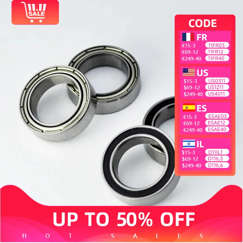 10/100 قطعة 6700 ZZ 2RS تحمل جودة عالية 10x15X4 مللي متر 6700ZZ 2Z DDU تتحمل الداخلية 10 مللي متر مصغرة كرة أخدود عميقة تحمل لسيارة rc