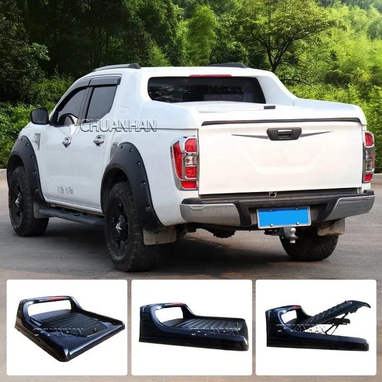 Fiberglass FRP Flat Full Box Cover Tonneau Cover For ISUZU DMAX /NAVARA NP300