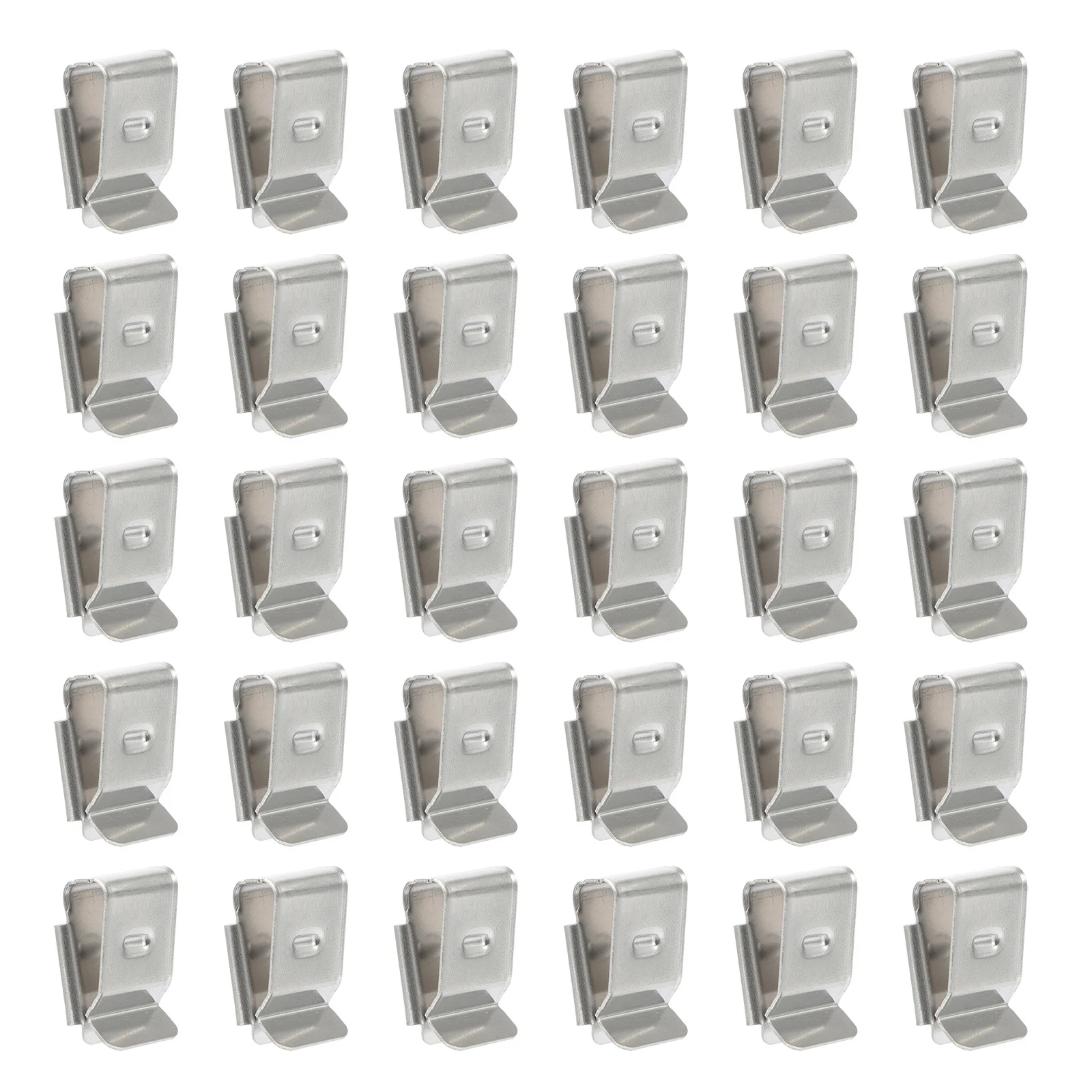 

30Pcs Solar Panel Wire Clips 304 Stainless Steel Surface Treatment Anti-Corrosion Module Wire Management Burr Free Edges
