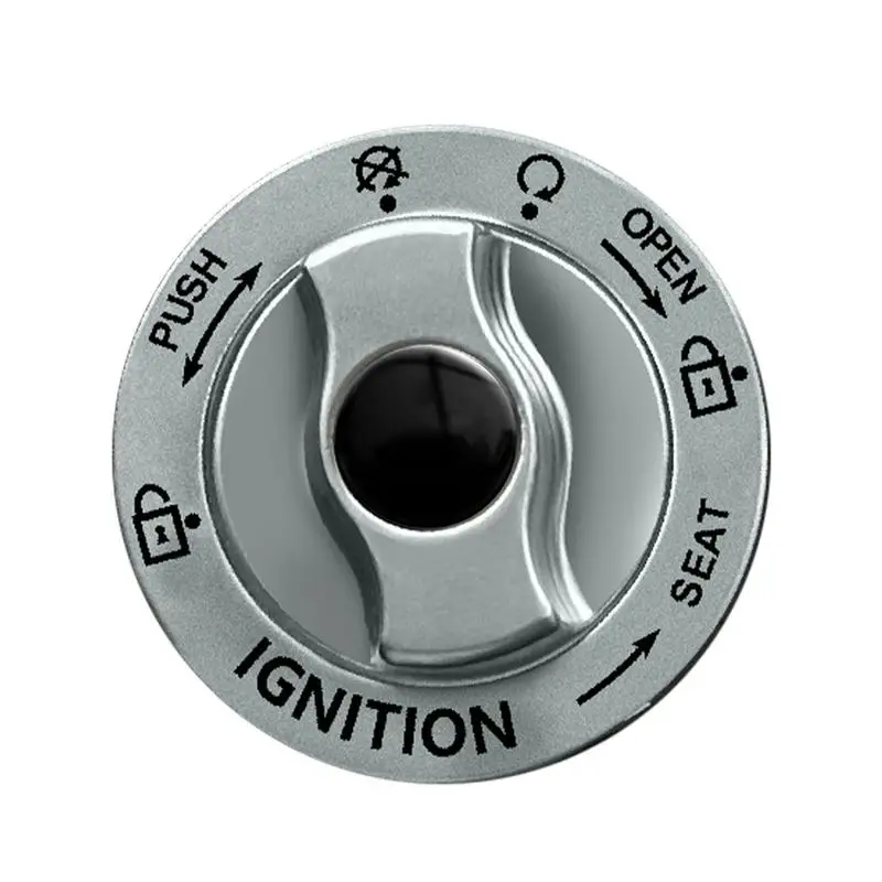 

Автомобильная крышка Onekey, кнопка запуска и остановки, вращающийся автоматический переключатель зажигания, декоративная крышка, украшение интерьера автомобиля