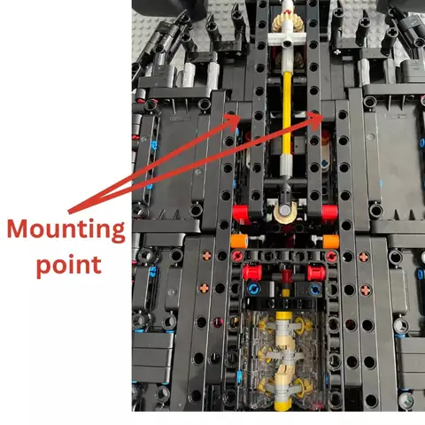Gör-det-själv-byggklossar väggmonteringsfäste för Lego 42171 Mercedes-AMG F1 W14 E Performance 6 best sales Lego Technic väggfäste - №1