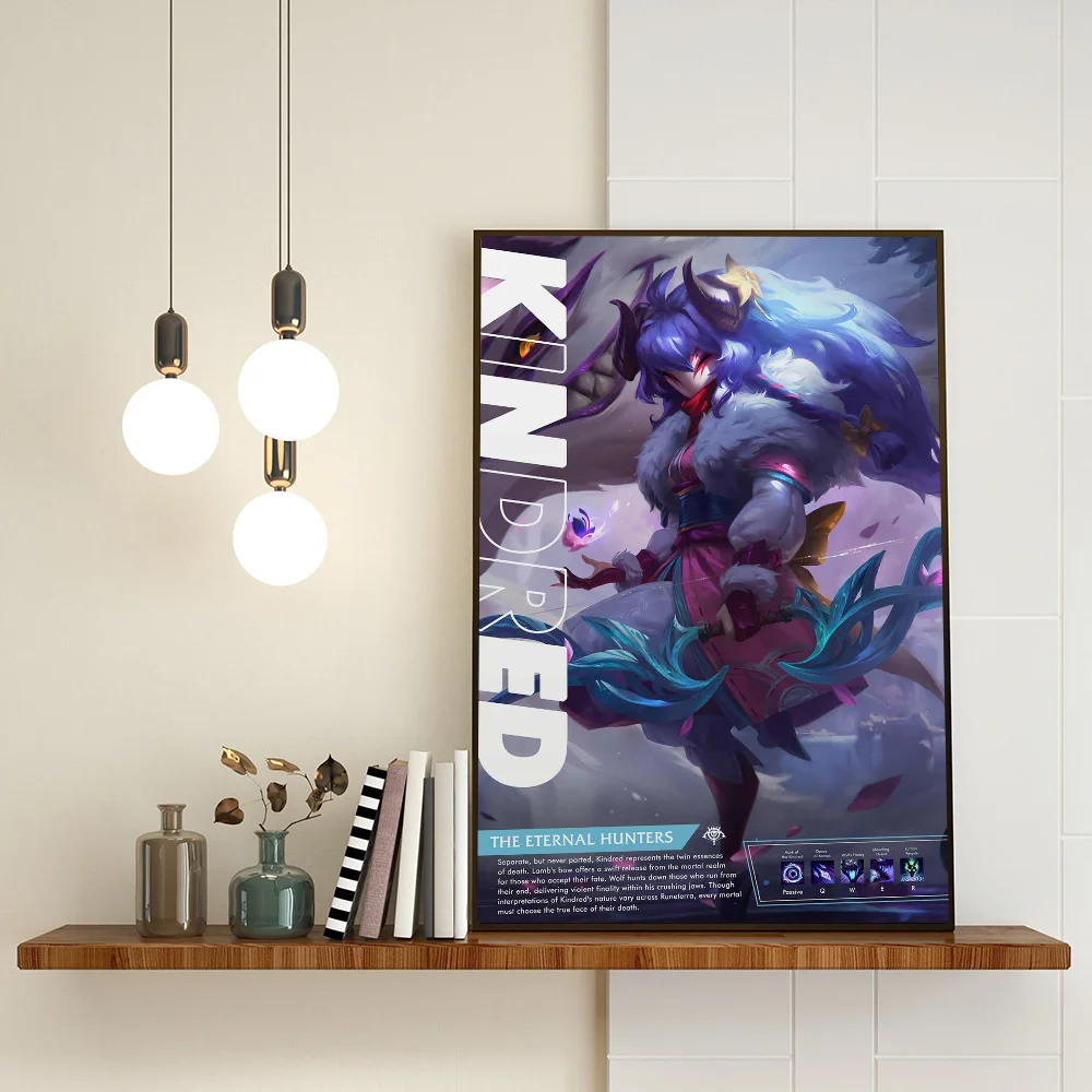 League of Legends Classic Movie Posters HD Quality Poster Wall Art Painting Study Nordic Home Decor