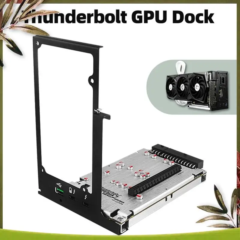 New-TH3P4G3 85W PD Charging For Thunderbolt GPU Dock For Laptop Notebook To External Graphic Card 40Gbps For  Windows Dur