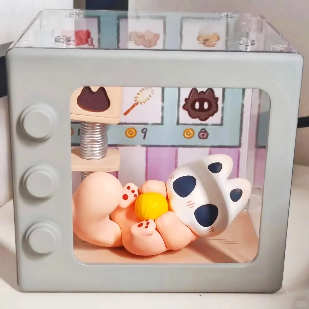 

Zhiwan You Shou Yan Divine Beast Мини-Сцена Аниме Фигурка ПВХ Настольный Декор Коллекционная Модная Слепая Коробка Модель Игрушки