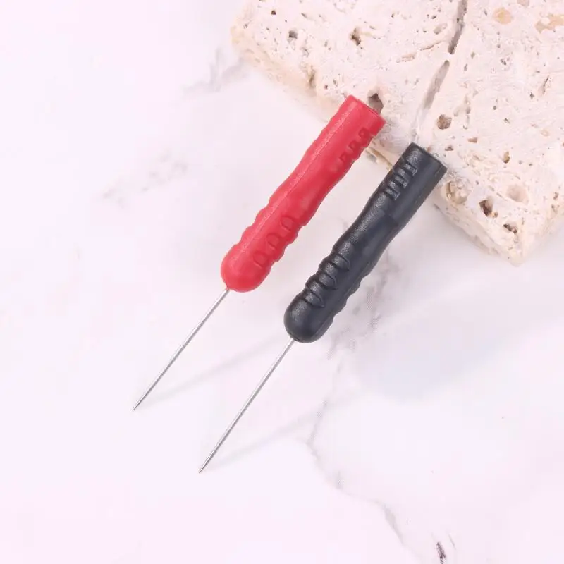 T2003 Stift-Verlängerungs-Nadelspitze 1 Paar Sondenspitze Testfeinspitze 1000V/10A Biegbare Sonde Abnehmbares Zubehör Testwerkzeug – Detail 13