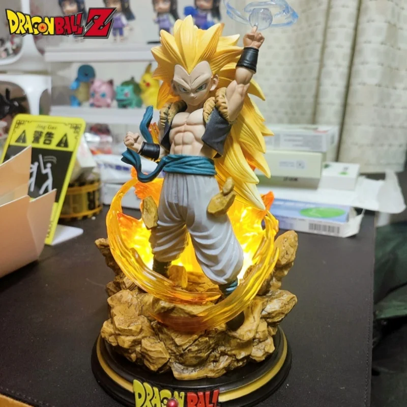 

Hot Q Version Dragon Ball Z Figure Ssj3 Goku Action Figures Dragon Fist Explosion 22cm Pvc Gk Statue Collectible Model Toys