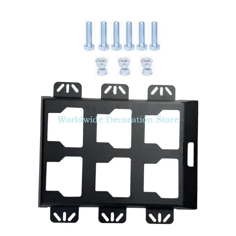 Q39B Packouts Wall Crate Storage for Power Tool Mounting نصف عرض ملحقات حامل الأدوات الصغيرة