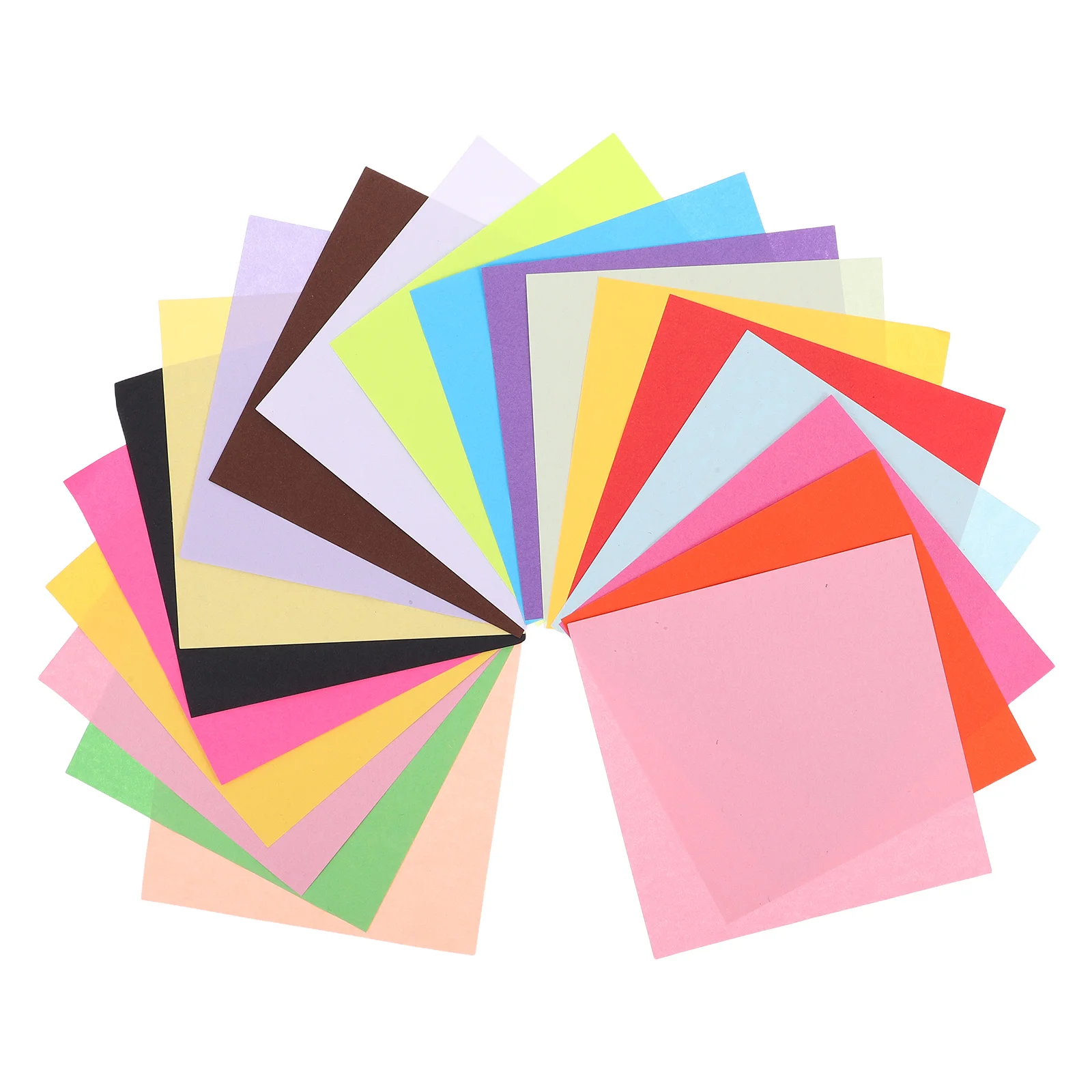 طقم ورق أوريغامي ملون مكون من 200 قطعة مصنوع يدويًا لقطع الورق اليدوية والأنشطة الإبداعية لمرحلة ما قبل المدرسة ورياض الأطفال