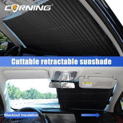 Car Sunshade Front Window Protector Parasol Sunshades Windshield Curtain Accessories Auto Cover Folding Reflect UV Sun Shade