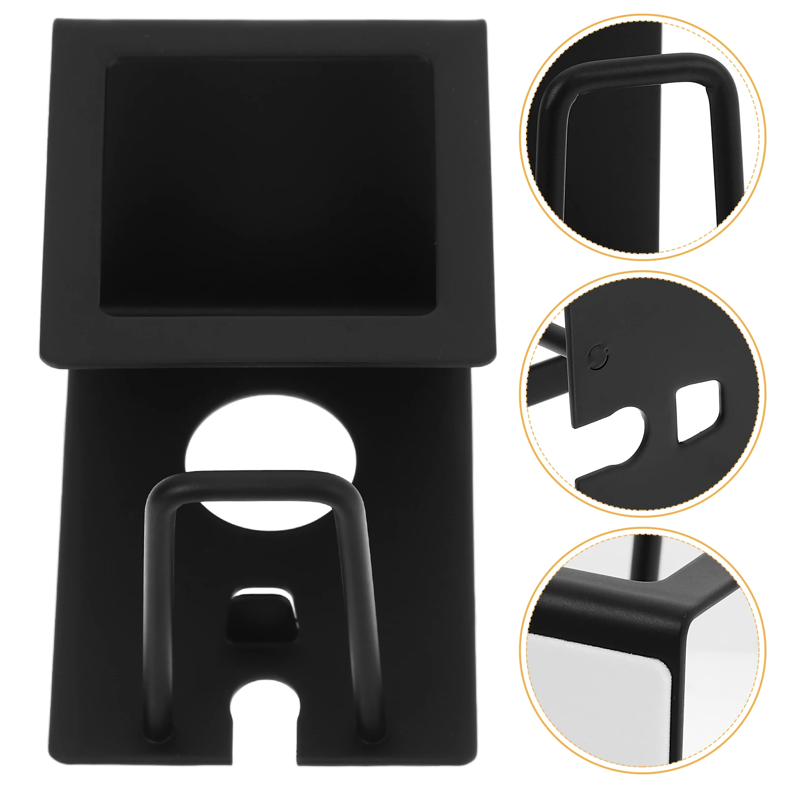 

Stainless Steel Wall-Mounted Toothbrush Holder Bathroom Organizer Multi-Functional Razor Cup Toothpaste Holder Space Saver