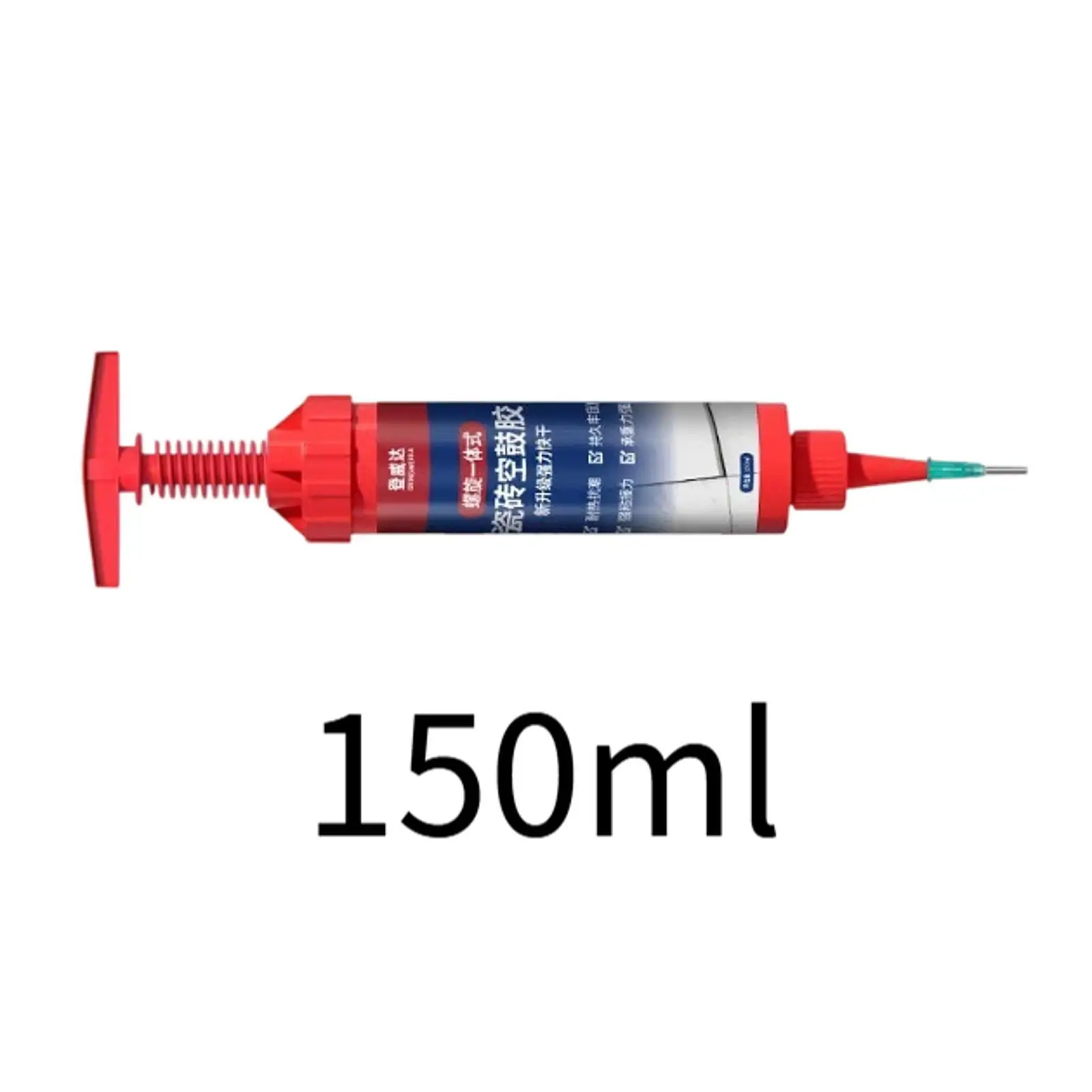 Tile Hollow Repair Adhesive 150ml Easy to Use Lightweight Injection Filler for Tiles Ceramic Tile Back Glue Loose Tiles Adhesive