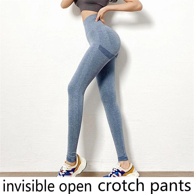 

Invisible Crotch Pants Yoga Suit Yoga Thin Internet Celebrity Peach Hip Fitness Leggings Women's Tight Elastic Lift Ropa De Muje