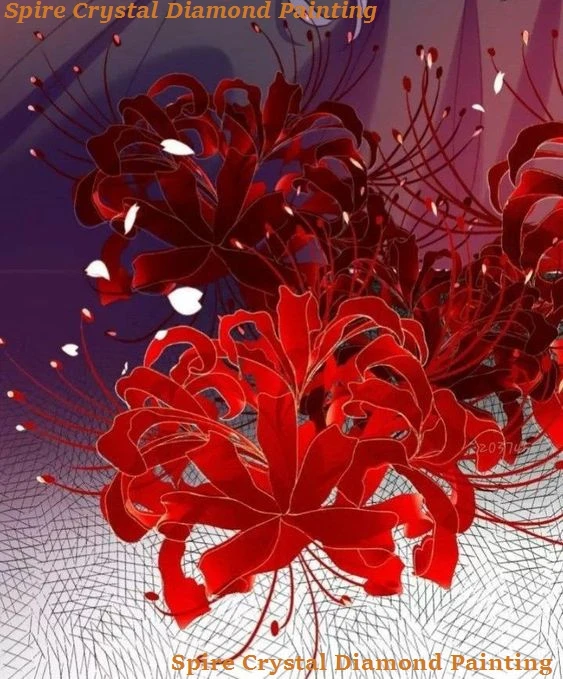 Pretty Smeraldo AB Drills Diamond Painting Embroidery New Red