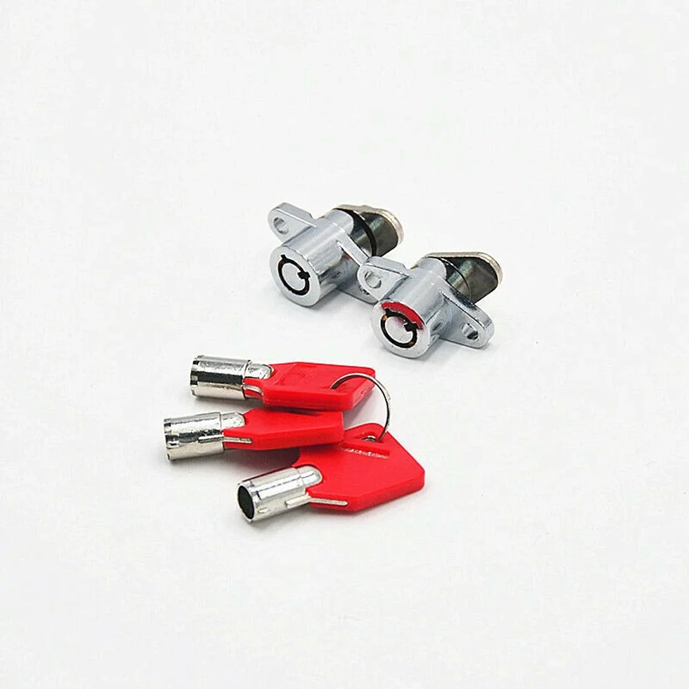 3 Keys Hard Saddlebag Saddle Bag Lock Set for Harley Touring Electra Glide+Road Glide+Street Glide+Road King 2014+