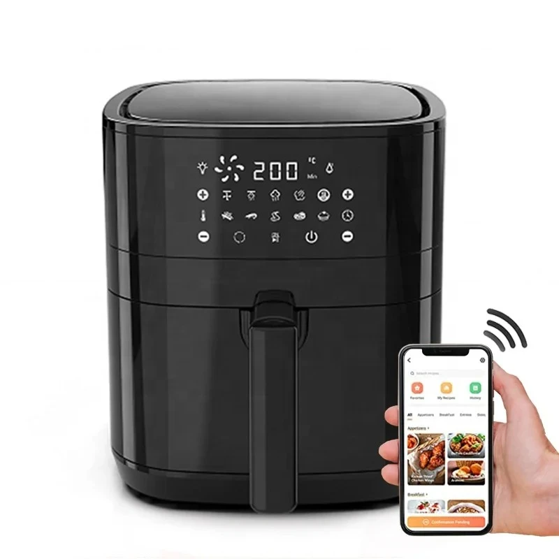 

Smart air fryer wifi hot digital air fryer with app control