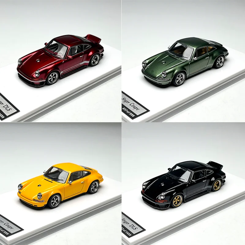 

Металлическая модель автомобиля Zincit ZM 1:64 из сплава, имитация Porsche 911 Singer DLS/Coupe, статическая коллекционная модель, декоративная праздничная игрушка, сувенир, подарок