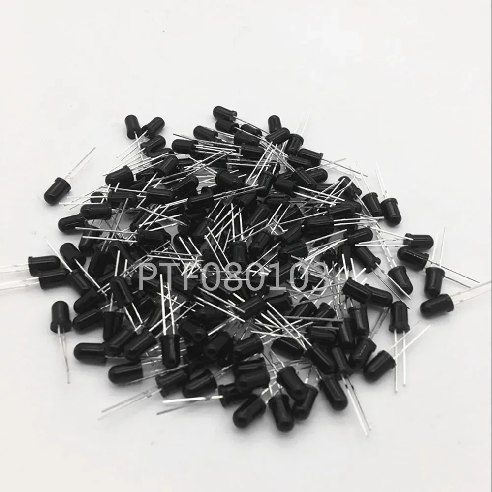 100pcs 5mm 940nm IR detector sensor Infrared Phototransistor