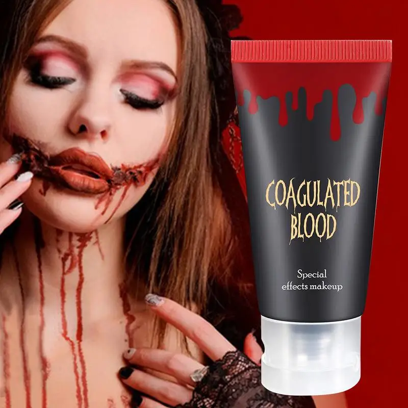 Fake Blood Makeup Halloween Liquid Dripping Blood Realistic Vampire Fake Blood Fake Blood Spray For Cosplay Party