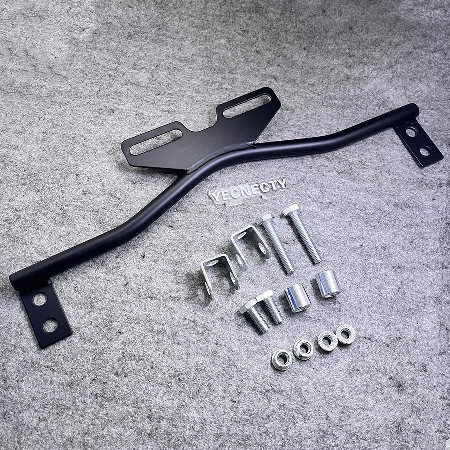 Motorcycle Auxiliary Passing Light Bracket Front Headlamp Spot Turn Signal Indicator Bar Holder For Kawasaki Yamaha Benelli