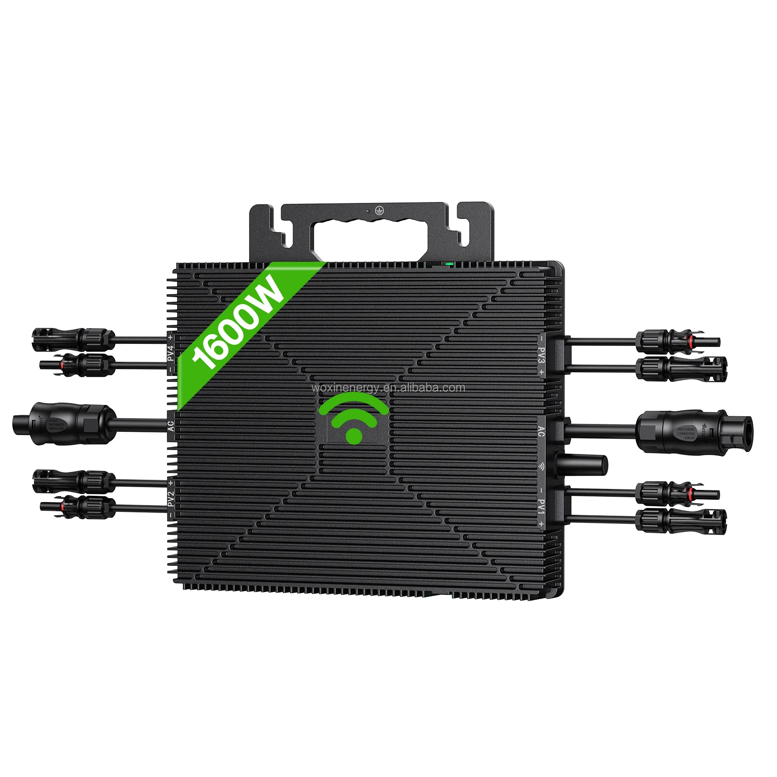 

1600W Micro Inverter | Single Phase 4 Individual MPPTs 230V Microinverter for 280W-550W Solar Panel (Without Cable)