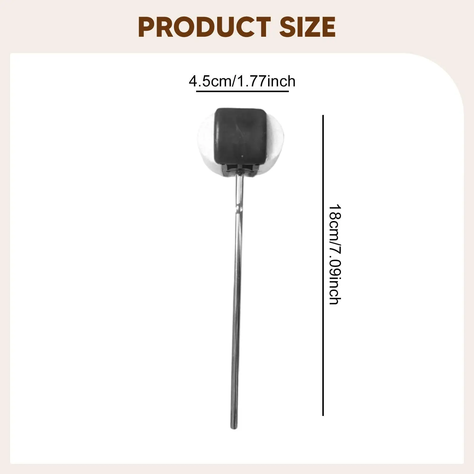 ورأى طبلة باص الخافق المهنية عمود معدني ورأى رئيس ركلة طبل الدواسات الخافق لممارسة الأداء مرحلة العرض الحي