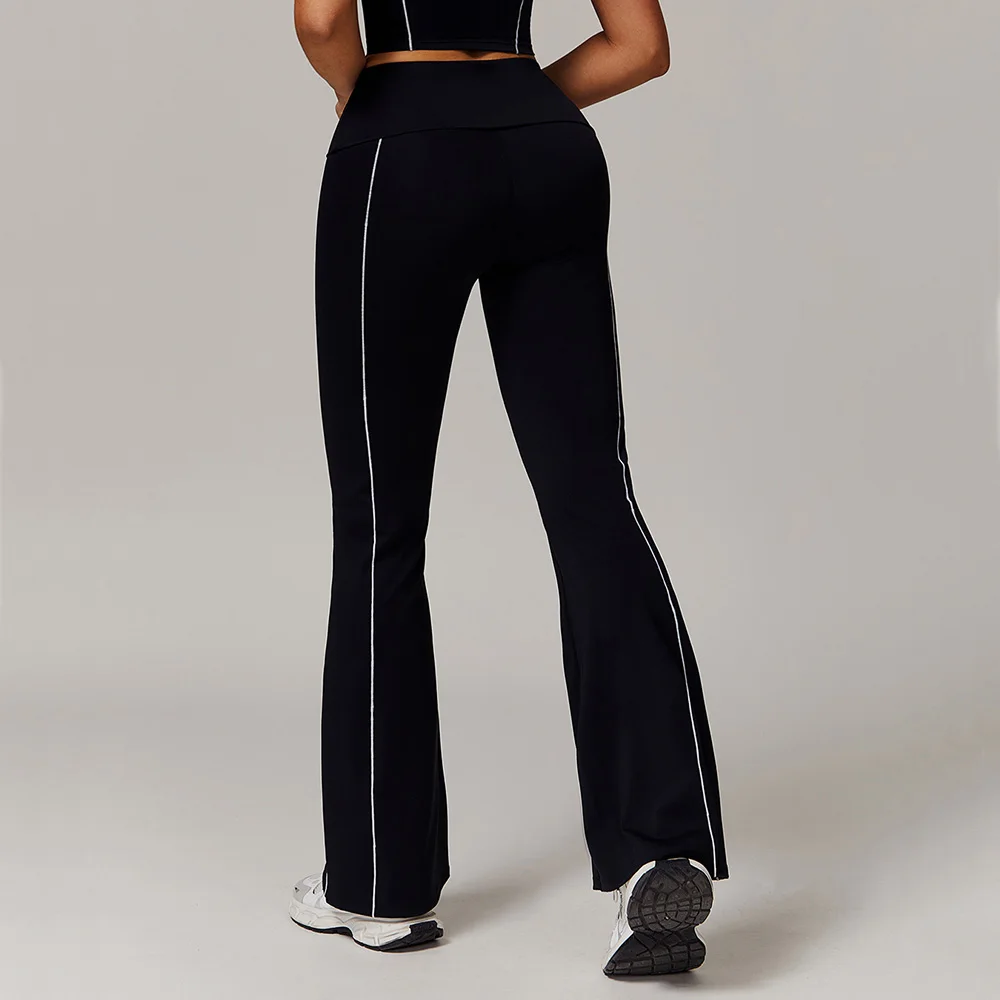 

Women's High Waisted Yoga Pants Flared Pant for Women Running Fitness Workout Sports Bell bottomed Female Pants Gym Clothing