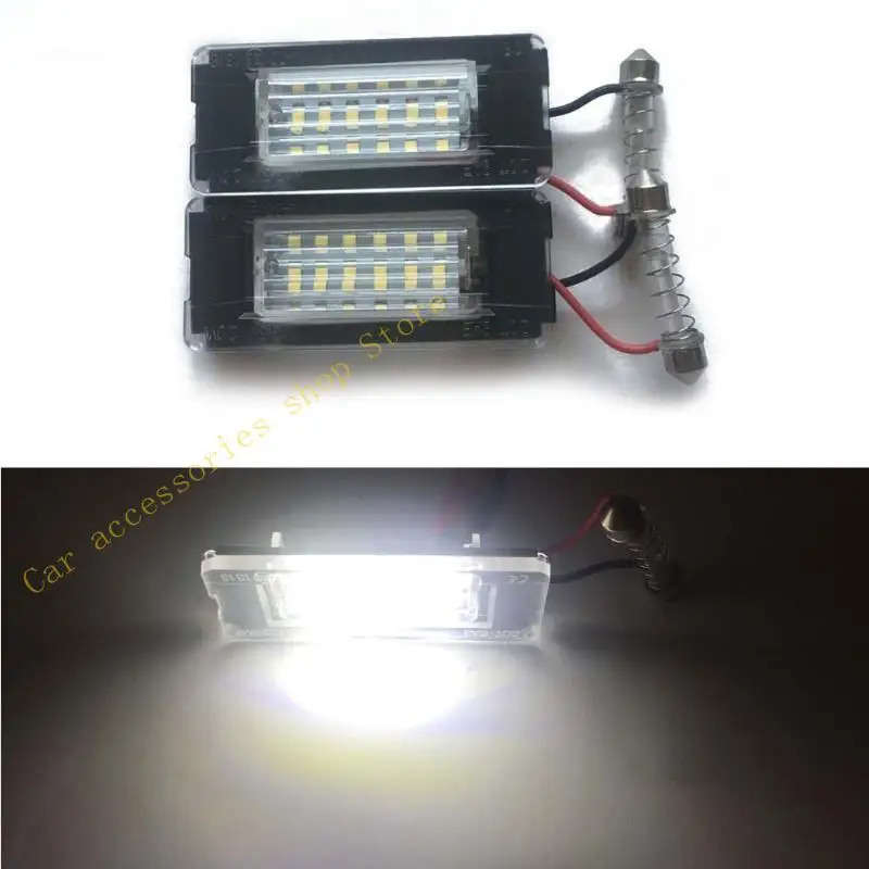 T21E LED لوحة رخصة مصباح مضاد للماء مصباح مصباح خلفي للجنرال MINI 2nd لـ R56 R57 R59 Step Corpicy Light Dome Ligh