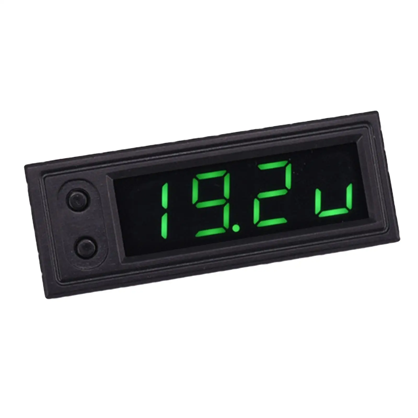 Car Clock Voltmeter Thermometer Professional Repair Premium Universal Multifunction Replaces Light in Weight Compact