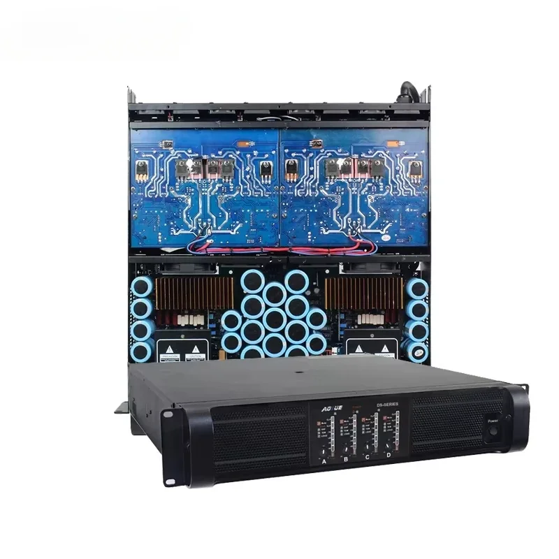 

DS-22Q class td power amplifier 4 channel dj amplifier 10000 watt subwoofer amplifier module