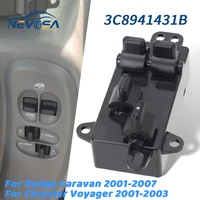 Frente izquierdo para Chrysler Voyager 2001 2002 2003 interruptor de ventana principal botón de cristal para Dodge Grand Caravan 2004-2007 4685732AC