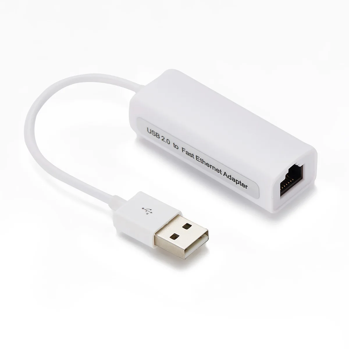 USB2.0 100Mbps RJ45 Ethernet Adapter USB Wired Network LAN Card for PC Laptop