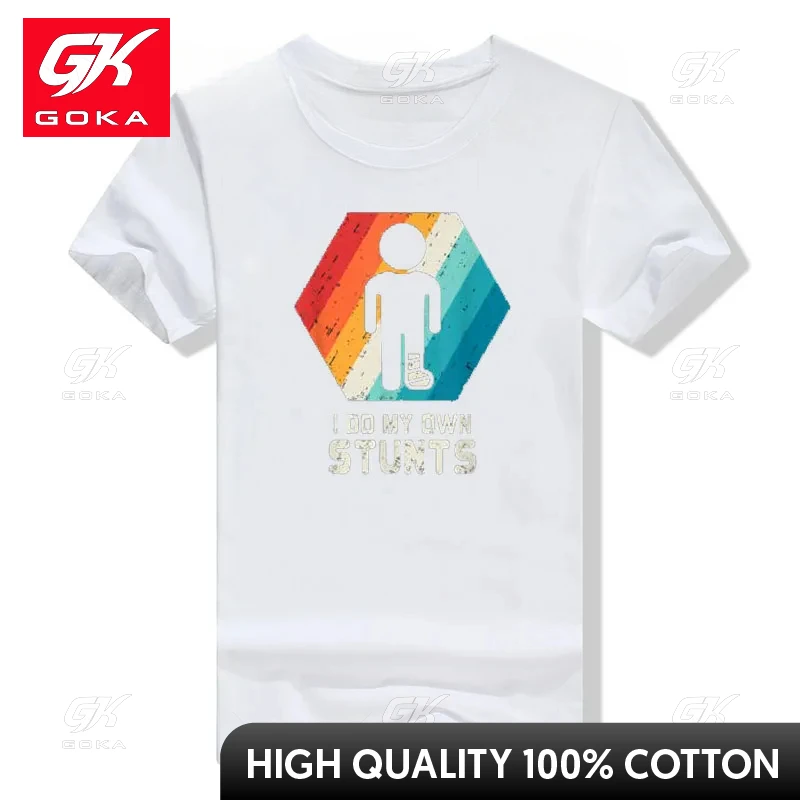 Broken Leg Shirt Ankle Knee Foot Injury Get Well Soon Gift  Broken Bone T-Shirt Funny Recovery Tees Y2k Top Men Fashion Clothes