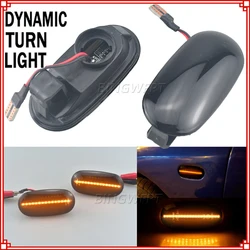 Dynamic For Mitsubishi Triton L200 2005-2015 Pajero Montero Sport Nativa 2008-16 LED Side Marker Blinker Light Turn Signal Lamps