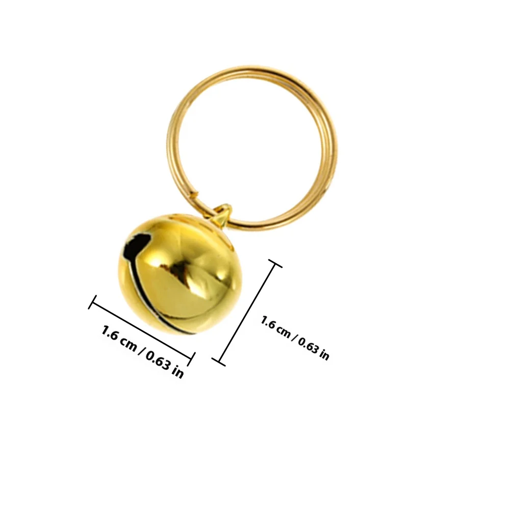 10 stuks slijtvaste kat halsband klokken schattige hanger voor huisdieren festivals feestdecoraties en doe-het-zelf-projecten