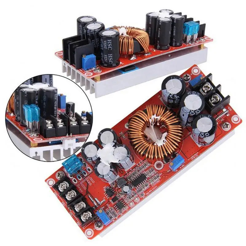 1200W 20A DC Converter Boost Step-up Power Supply Module IN 8-60V OUT 12-83V