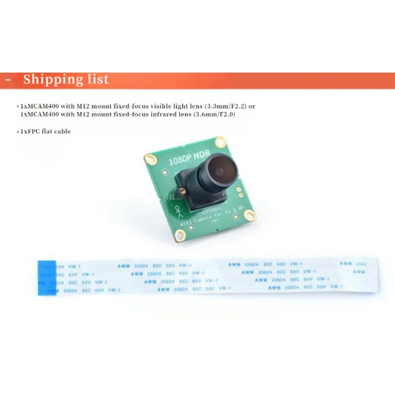 وحدة كاميرا MCAM400 - كاميرا 4MP HDR MIPI مع دعم Android 8.0 #5