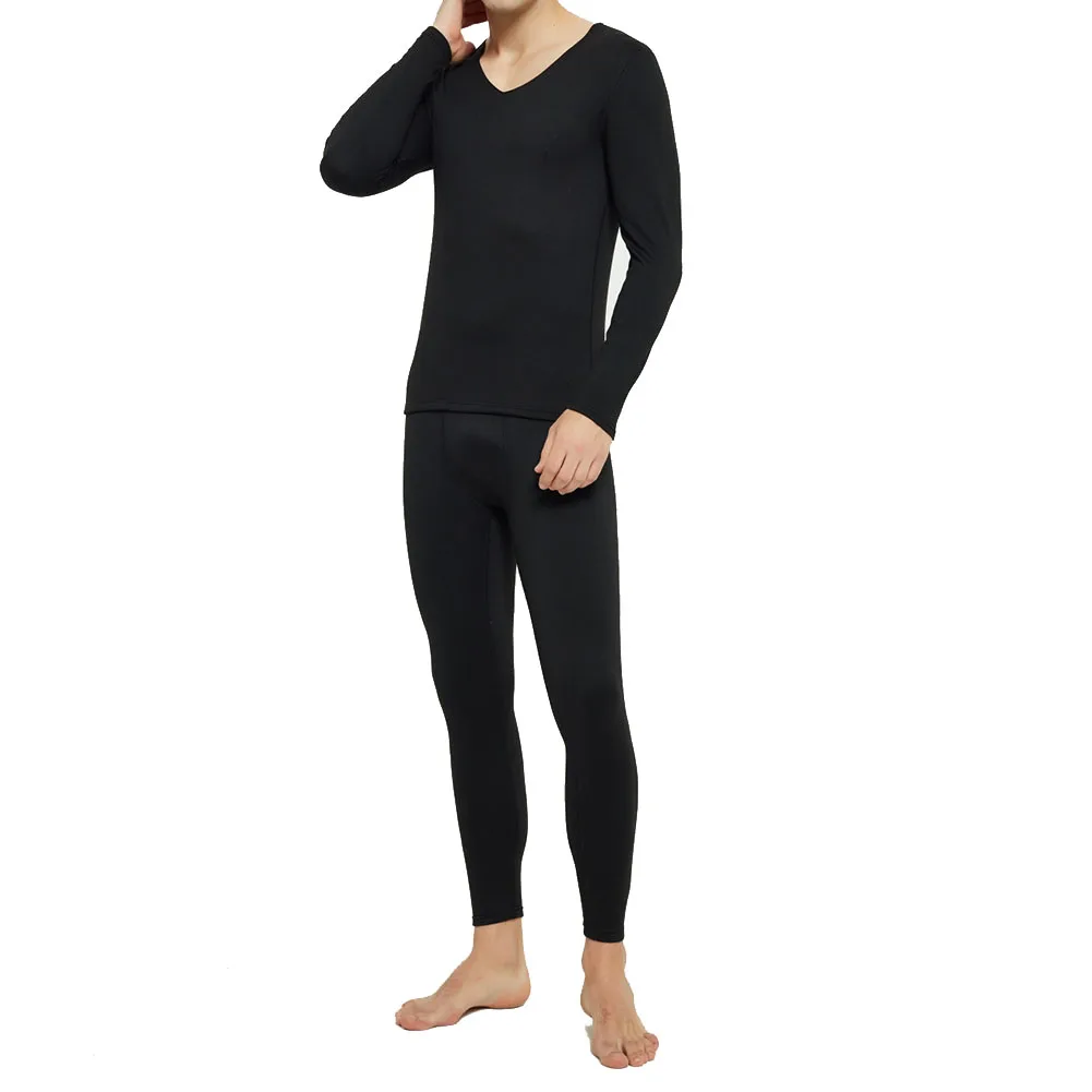 Casual Daily Outfits Men's Thermal Leggings Quick Warming Suit All Seasons Mens Leggings Medium Stretch Material