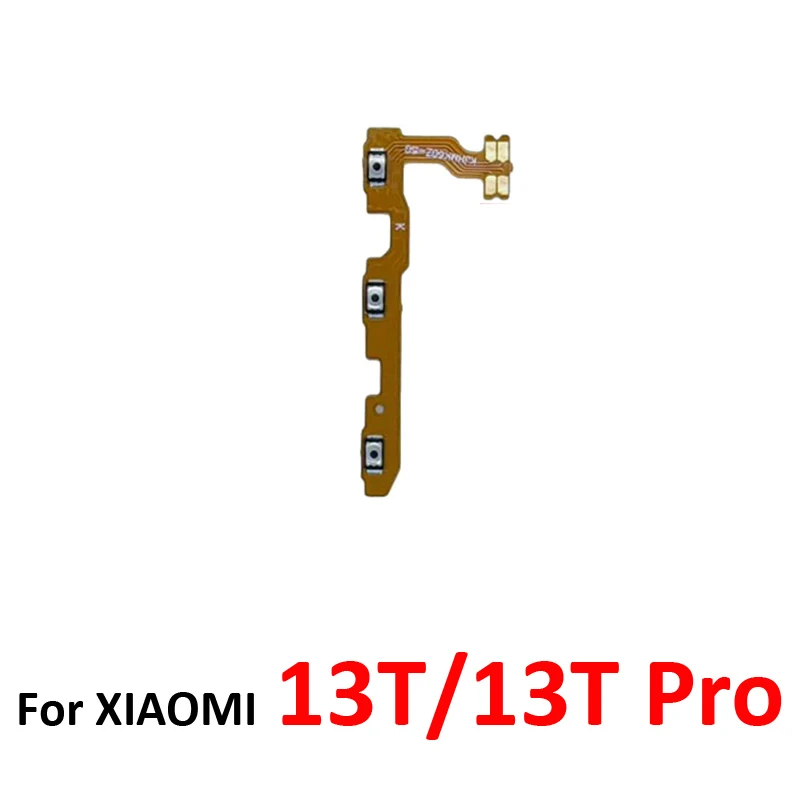 Phone Power Volume Button For Xiaomi MI 13T Pro New On Off Up Down External Key Internal Flex Cable Repair Part For Xiaomi 13T image 3