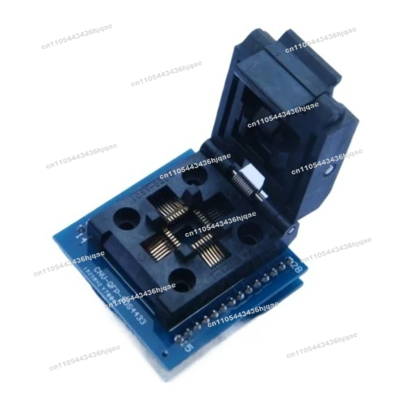 

TQFP32 To DIP32 Test Seat 0.8 Pitch LQFP32 SA663 Clamshell Seat AVR Programming Recording Seat