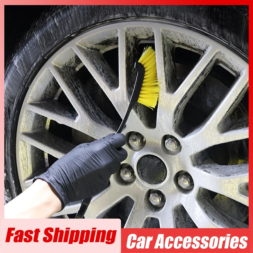 

Универсальный инструмент для мытья автомобильных ободов, 1 шт., щетки для мытья деталей автомобильных шин, щетки для чистки автомобильных колес, пластиковая ручка, аксессуары для автомобильных инструментов