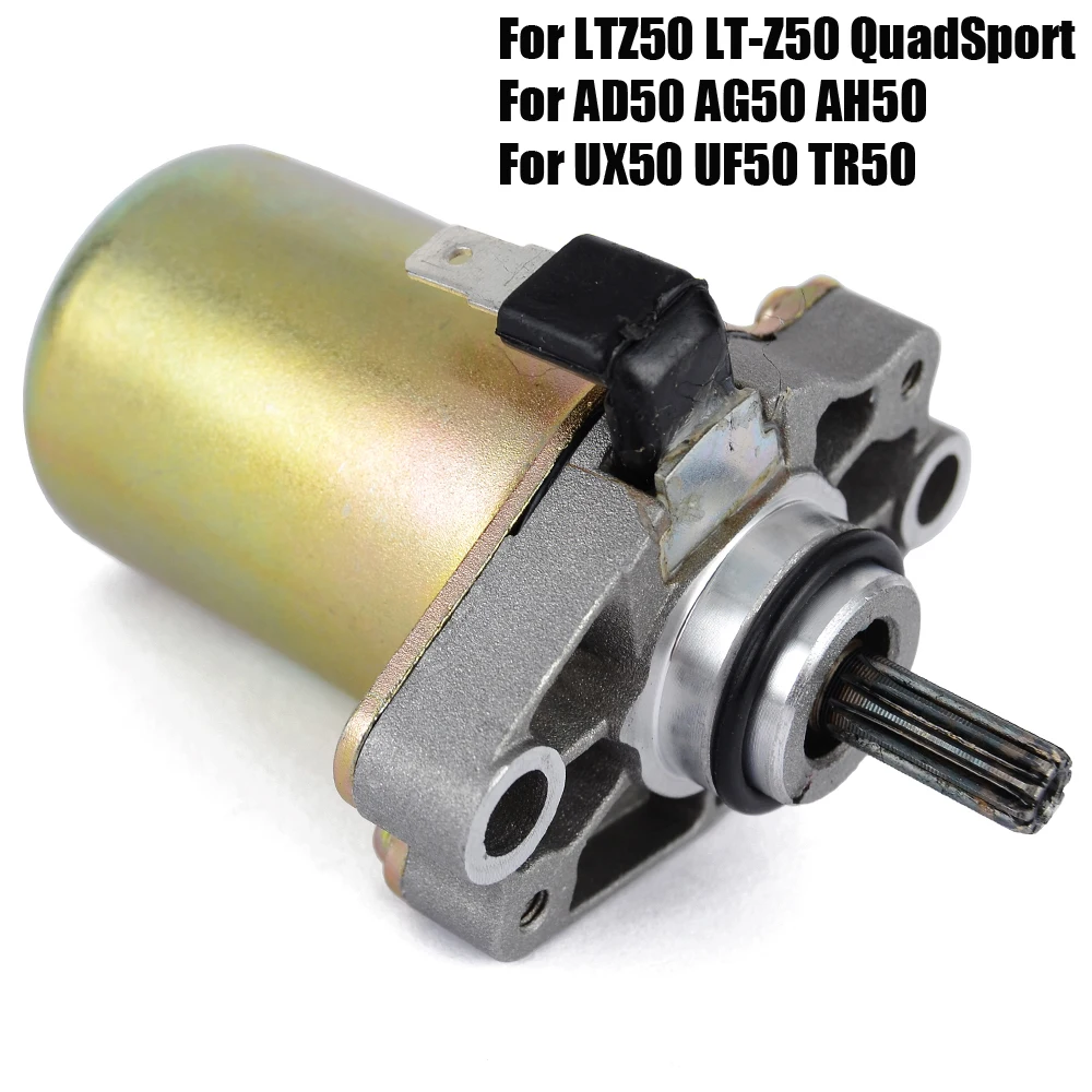 Starter Motor For Suzuki LTZ50 LT-Z50 QuadSport LTZ LT-Z 50 AD50 AG50 AH50 Address UX50 UF50 Scooter 31100-22G00 31100-02EA0