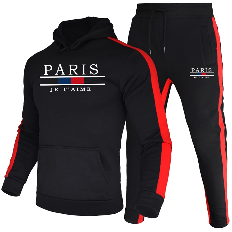 

2025 New Arrival Men's Tracksuit Hoodies&sweatpants High Quality Male Daily Casual Sports Jogging Suit Gym Fitness Soft Outfits