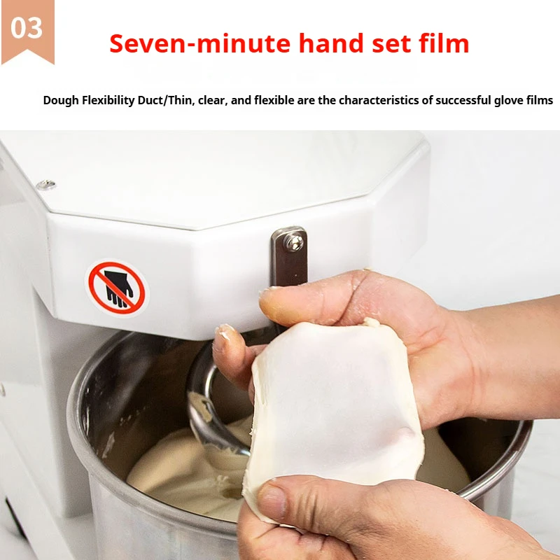 Double speed double action dough mixer commercial multi-function chef machine dough mixer bread dough mixer kneading machine