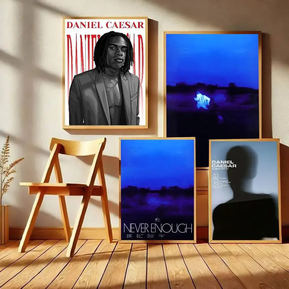 Daniel Caesar Music Album Freudian Never Enough Case Study Pop Singer Poster Art With Prints Home Bedroom Decoration Gift