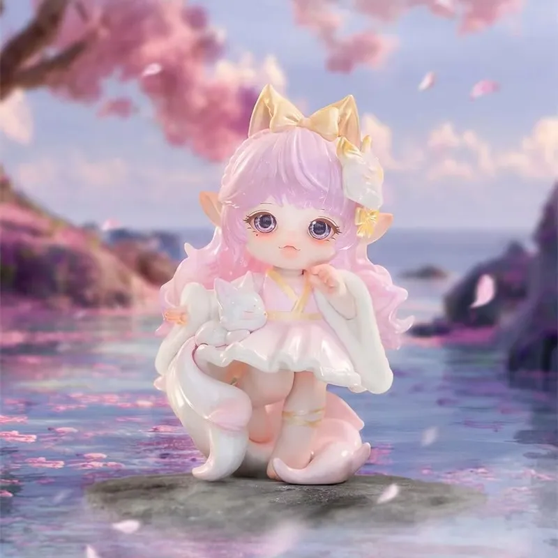 بقعة حقيقية فلورا رحلة إلى الغرب حلم صندوق أعمى غرفة المعيشة لطيف هدية مزخرفة للفتيات أفضل الأصدقاء في العطلات #5