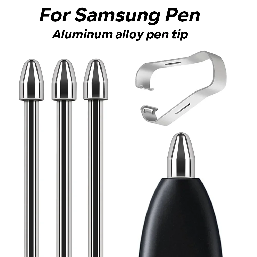 

Stylus pen tip For Samsung Tablet Titanium Alloy Replacement Pen Tips 4096 Pressure Sensitivity and Tilt Support Stylus Nibs