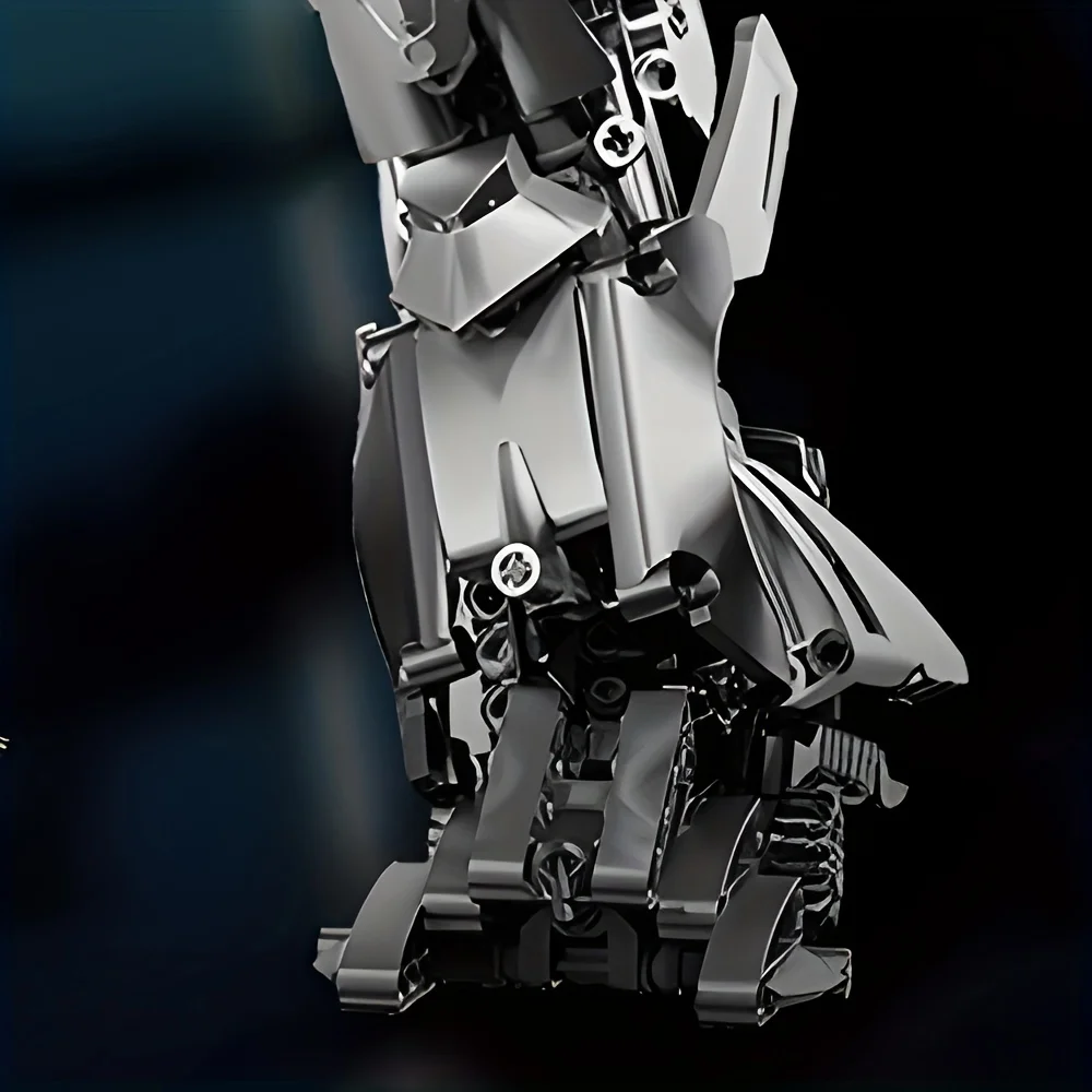 Modelo Mech, robot de ensamblaje de alta dificultad, juguete de bloques de construcción, regalo de cumpleaños para niño, adorno familiar