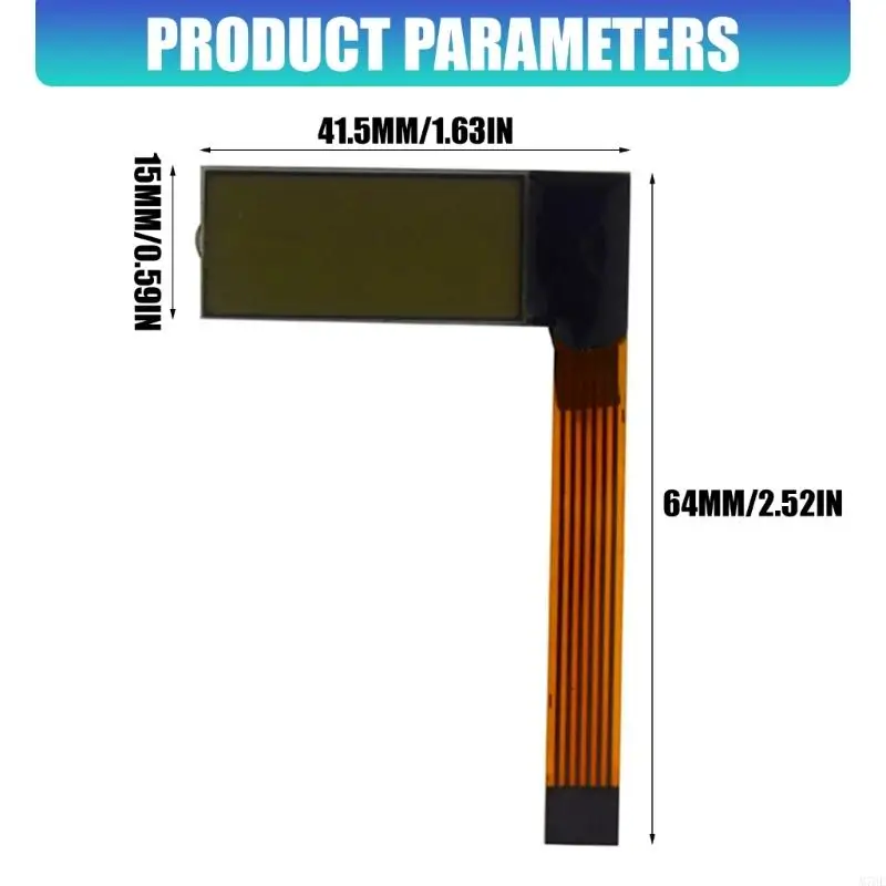 M76E Stoßfester LCD-Drehzahlmesser mit genauen Messwerten. LCD-Drehzahlmesser für schwere Geräte mit weitem Sichtfeld für – Detail 6
