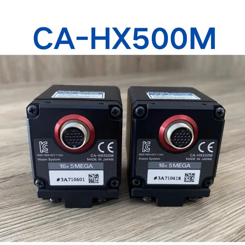 Used CA-HX500M Black and White Vision CCD Camera Test Ok Quick Shipping