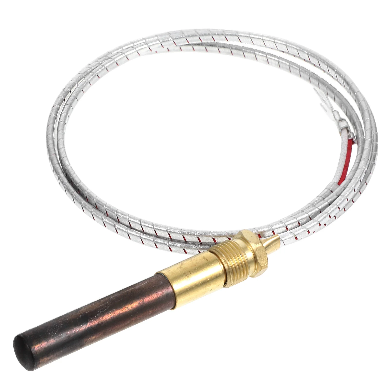 

Replacement for Gas Water Heater Fireplace Stove Aluminum-Clad Wire Microvolt Sensor Universal Fit Natural and Lpg